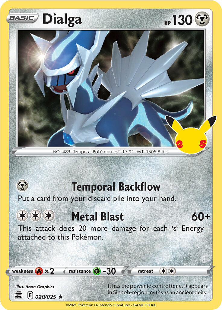 Dialga (020/025) [Celebrations: 25th Anniversary] | Gear Gaming Fayetteville