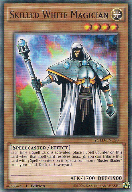 Skilled White Magician [YGLD-ENC20] Common | Gear Gaming Fayetteville