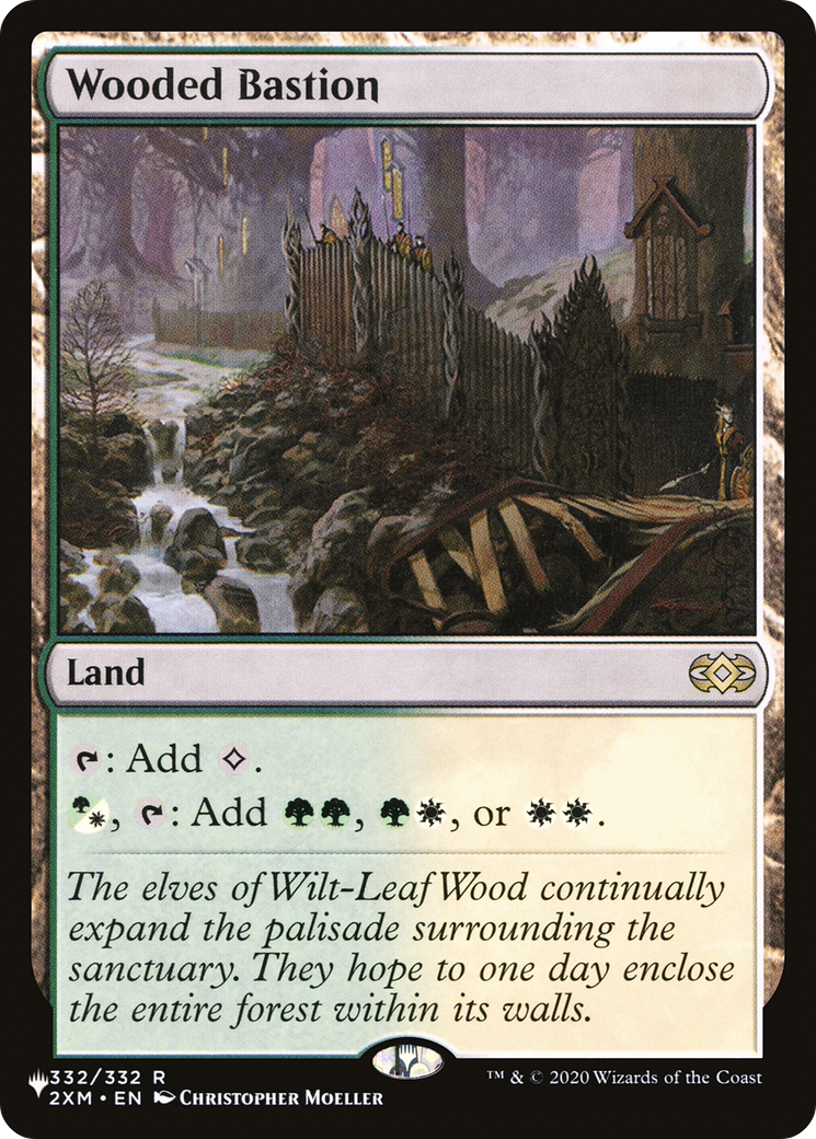 Wooded Bastion [The List] | Gear Gaming Fayetteville