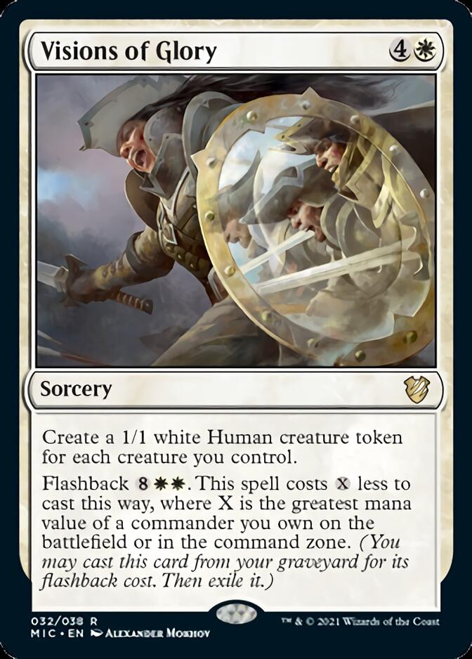 Visions of Glory [Innistrad: Midnight Hunt Commander] | Gear Gaming Fayetteville