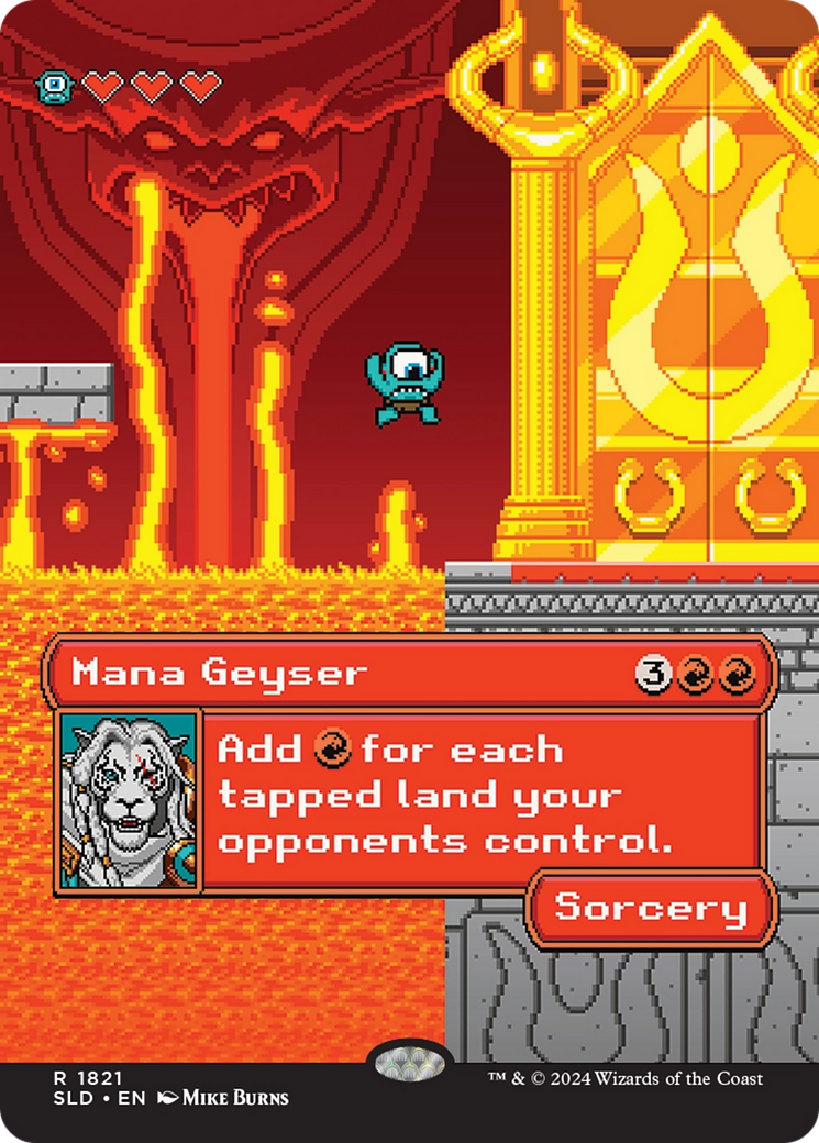 Mana Geyser [Secret Lair Drop Series] | Gear Gaming Fayetteville