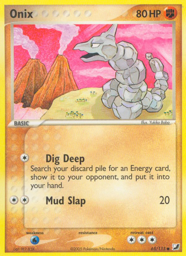 Onix (65/115) [EX: Unseen Forces] | Gear Gaming Fayetteville