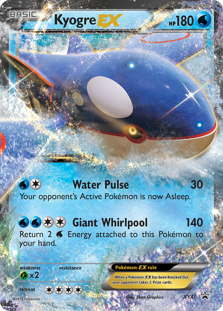 Kyogre EX (XY41) [XY: Black Star Promos] | Gear Gaming Fayetteville