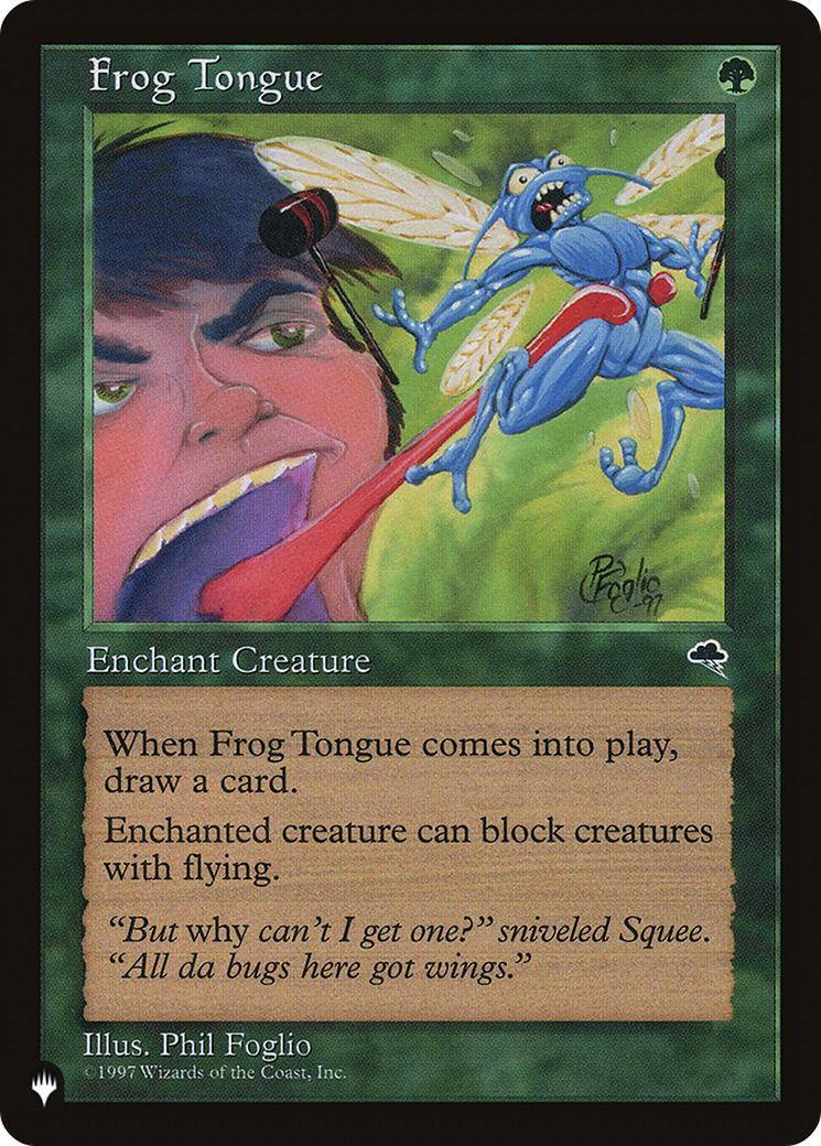 Frog Tongue [The List Reprints] | Gear Gaming Fayetteville