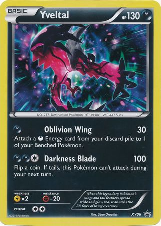 Yveltal (XY06) (Jumbo Card) [XY: Black Star Promos] | Gear Gaming Fayetteville