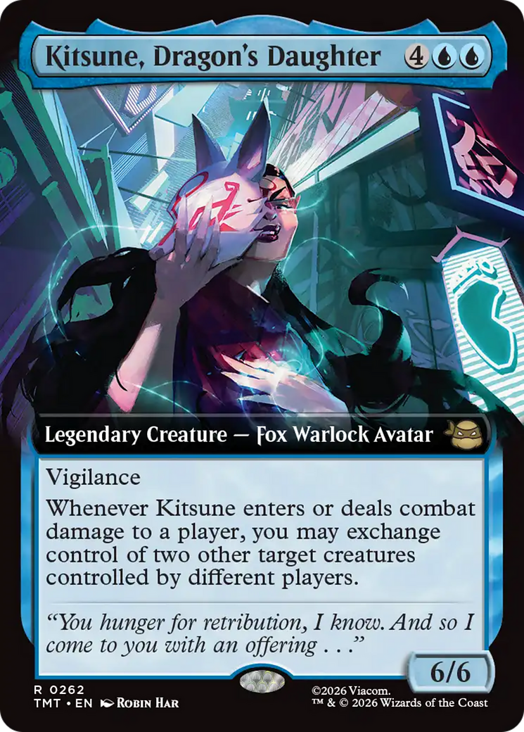 Kitsune, Dragon's Daughter (Extended Art) [Teenage Mutant Ninja Turtles] | Gear Gaming Fayetteville