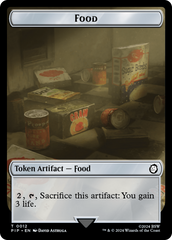 Food (0012) // Thopter Double-Sided Token [Fallout Tokens] | Gear Gaming Fayetteville