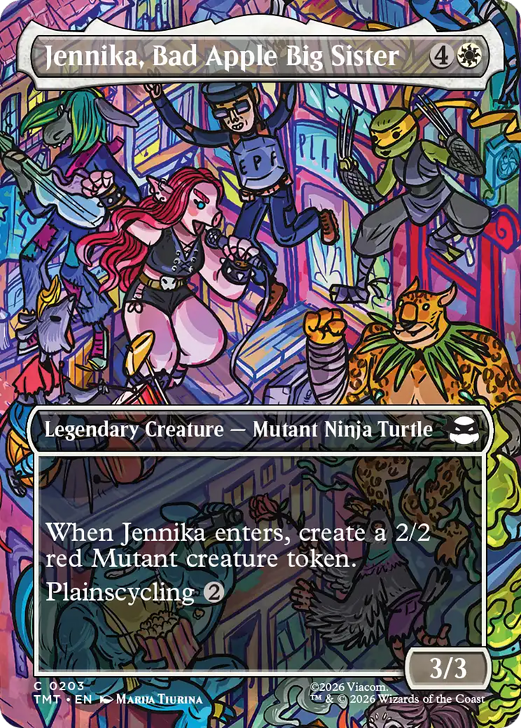 Jennika, Bad Apple Big Sister (Borderless) [Teenage Mutant Ninja Turtles] | Gear Gaming Fayetteville