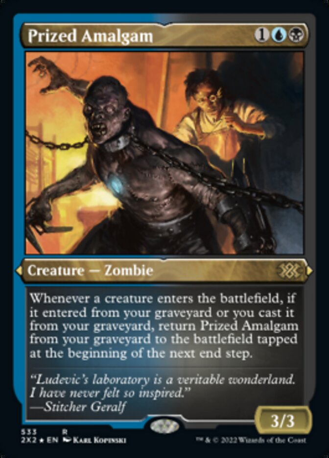 Prized Amalgam (Foil Etched) [Double Masters 2022] | Gear Gaming Fayetteville