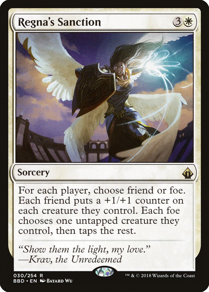 Regna's Sanction [Battlebond] | Gear Gaming Fayetteville