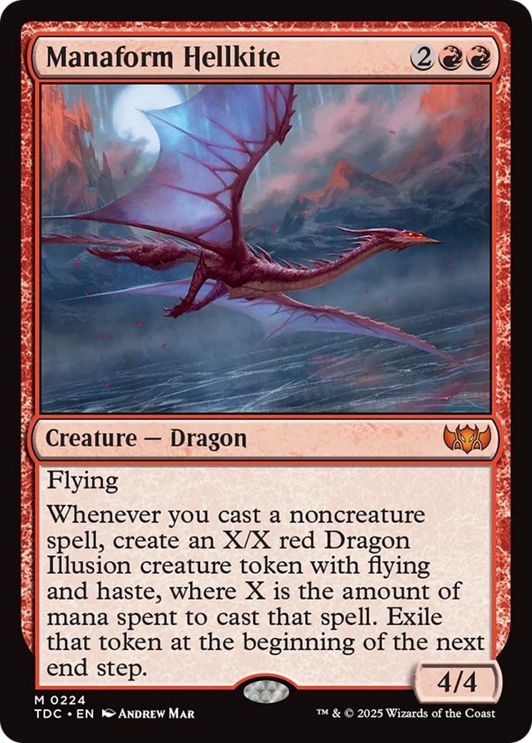 Manaform Hellkite [Tarkir: Dragonstorm Commander] | Gear Gaming Fayetteville