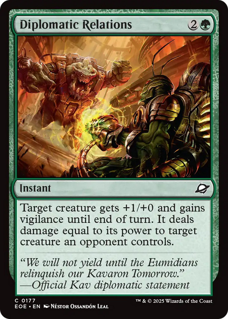 Diplomatic Relations [Edge of Eternities] | Gear Gaming Fayetteville