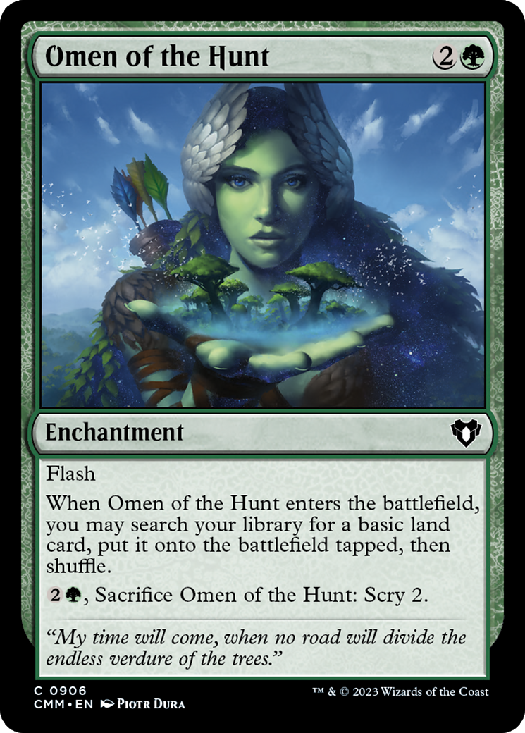 Omen of the Hunt [Commander Masters] | Gear Gaming Fayetteville