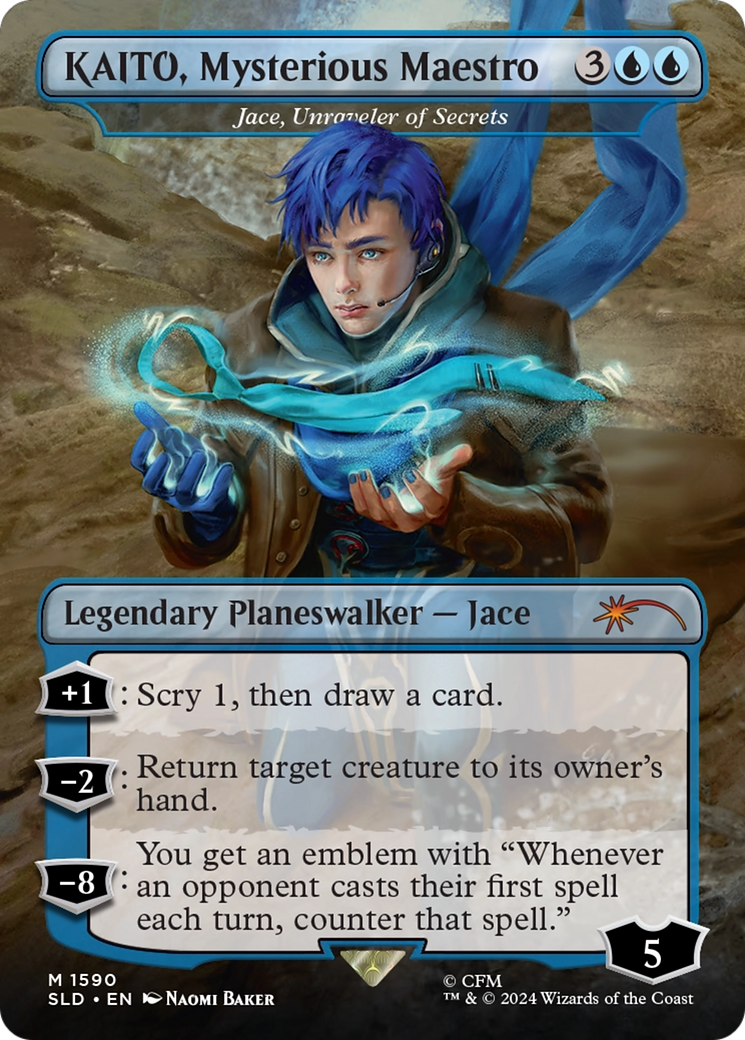 KAITO, Mysterious Maestro - Jace, Unraveler of Secrets [Secret Lair Drop Series] | Gear Gaming Fayetteville