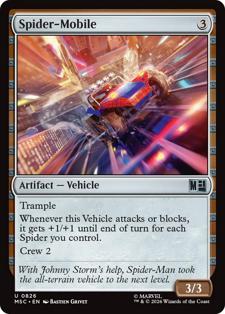 Spider-Mobile [Marvel Super Heroes Commander] | Gear Gaming Fayetteville