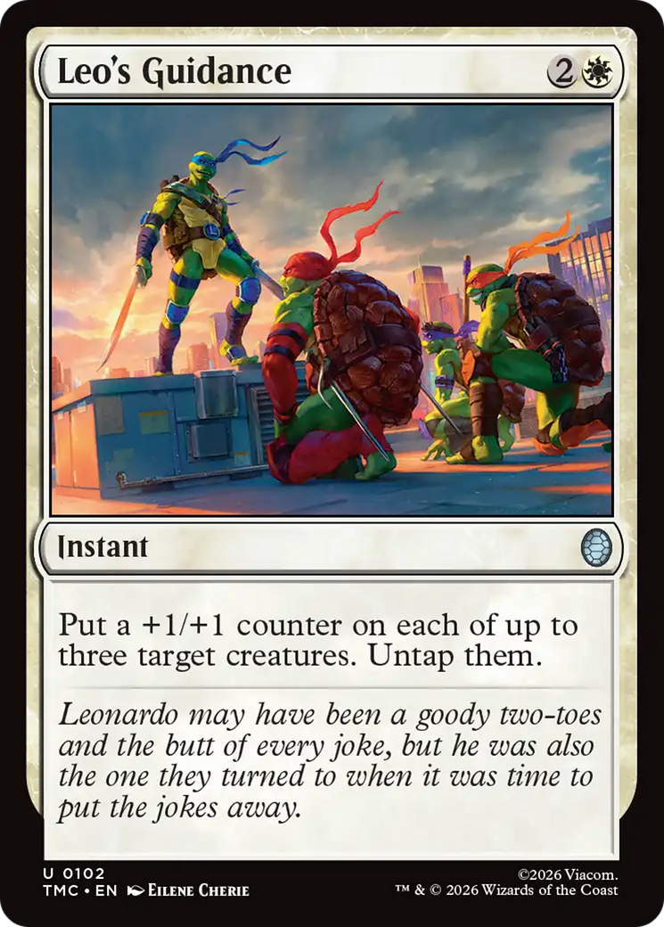 Leo's Guidance [Teenage Mutant Ninja Turtles Commander] | Gear Gaming Fayetteville