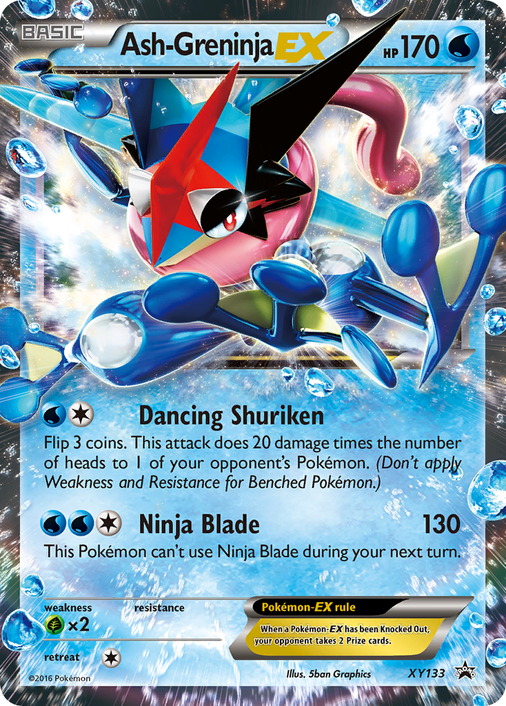 Ash-Greninja EX (XY133) [XY: Black Star Promos] | Gear Gaming Fayetteville