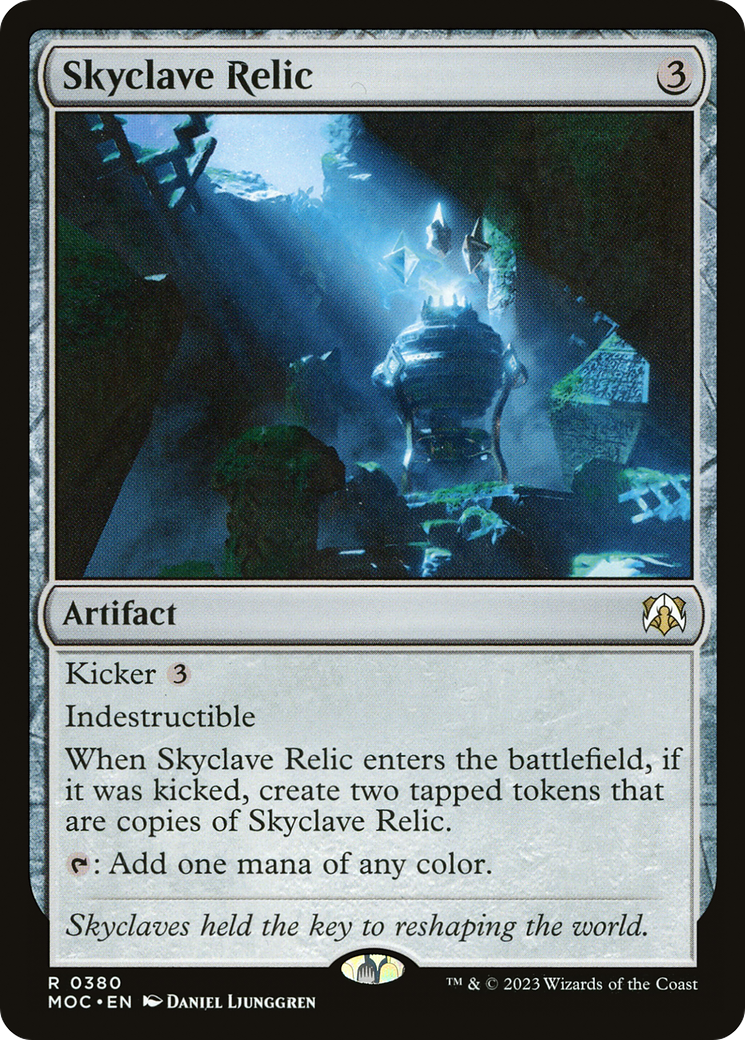 Skyclave Relic [March of the Machine Commander] | Gear Gaming Fayetteville