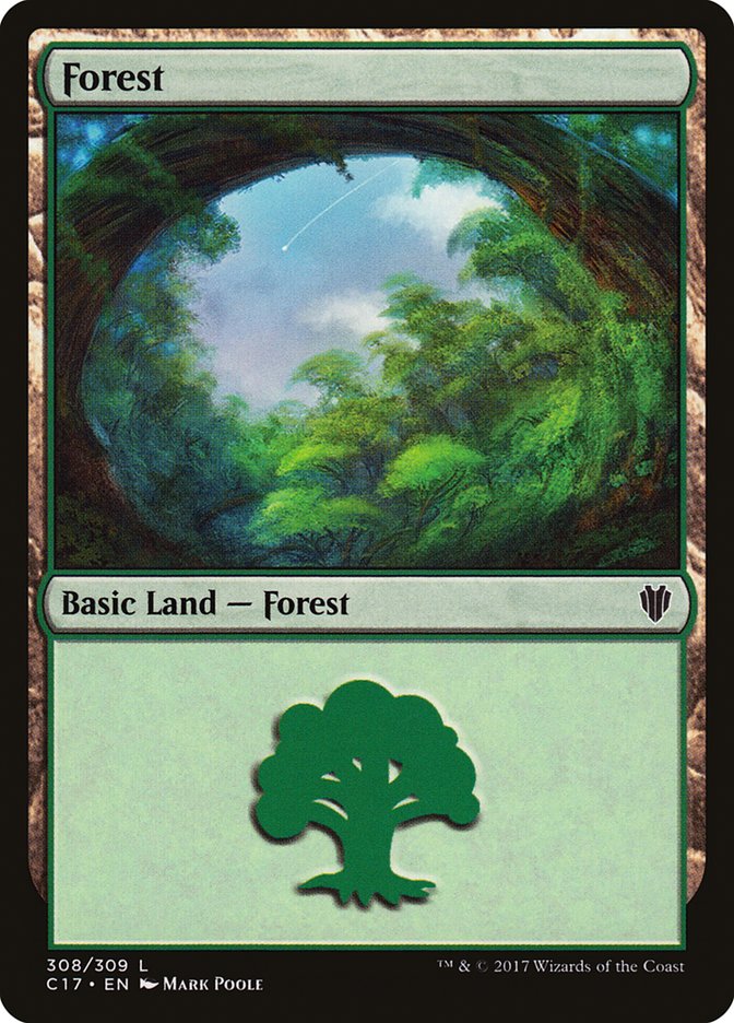 Forest (308) [Commander 2017] | Gear Gaming Fayetteville