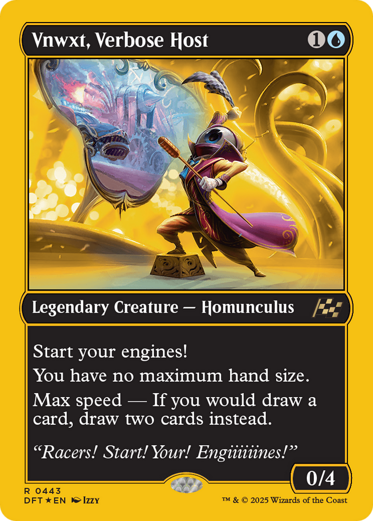 Vnwxt, Verbose Host (First-Place Foil) [Aetherdrift] | Gear Gaming Fayetteville