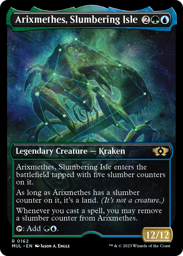 Arixmethes, Slumbering Isle (Halo Foil) [Multiverse Legends] | Gear Gaming Fayetteville