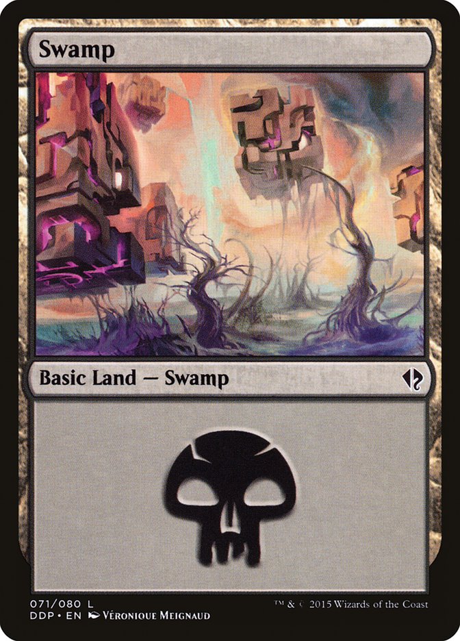 Swamp (71) [Duel Decks: Zendikar vs. Eldrazi] | Gear Gaming Fayetteville