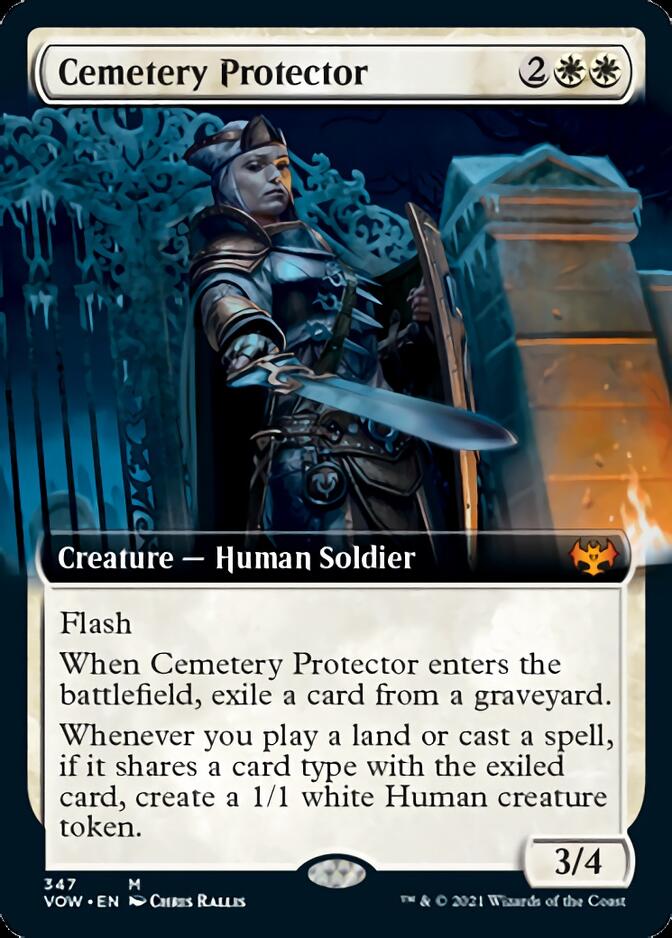 Cemetery Protector (Extended Art) [Innistrad: Crimson Vow] | Gear Gaming Fayetteville