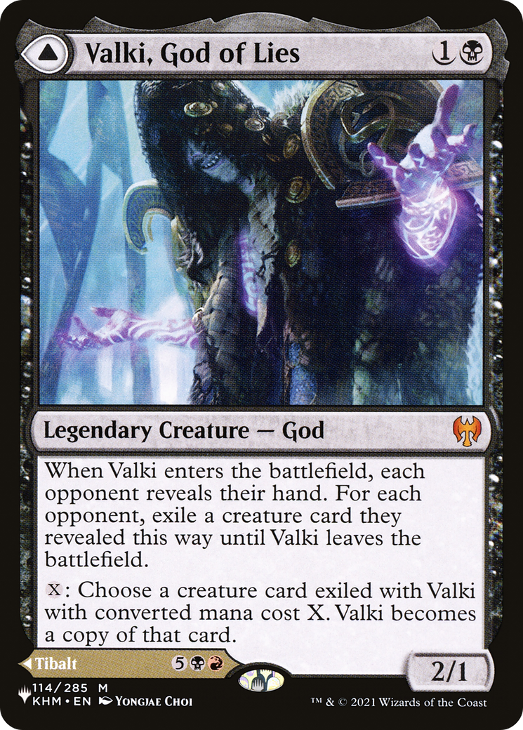 Valki, God of Lies // Tibalt, Cosmic Impostor [Secret Lair: From Cute to Brute] | Gear Gaming Fayetteville