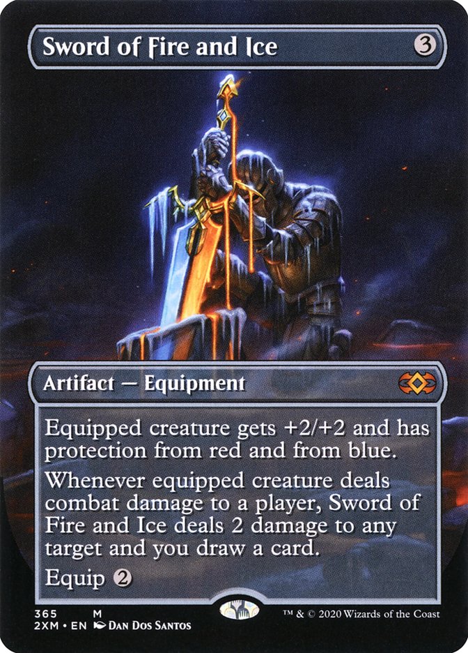 Sword of Fire and Ice (Toppers) [Double Masters] | Gear Gaming Fayetteville
