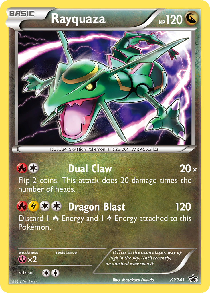 Rayquaza (XY141) [XY: Black Star Promos] | Gear Gaming Fayetteville