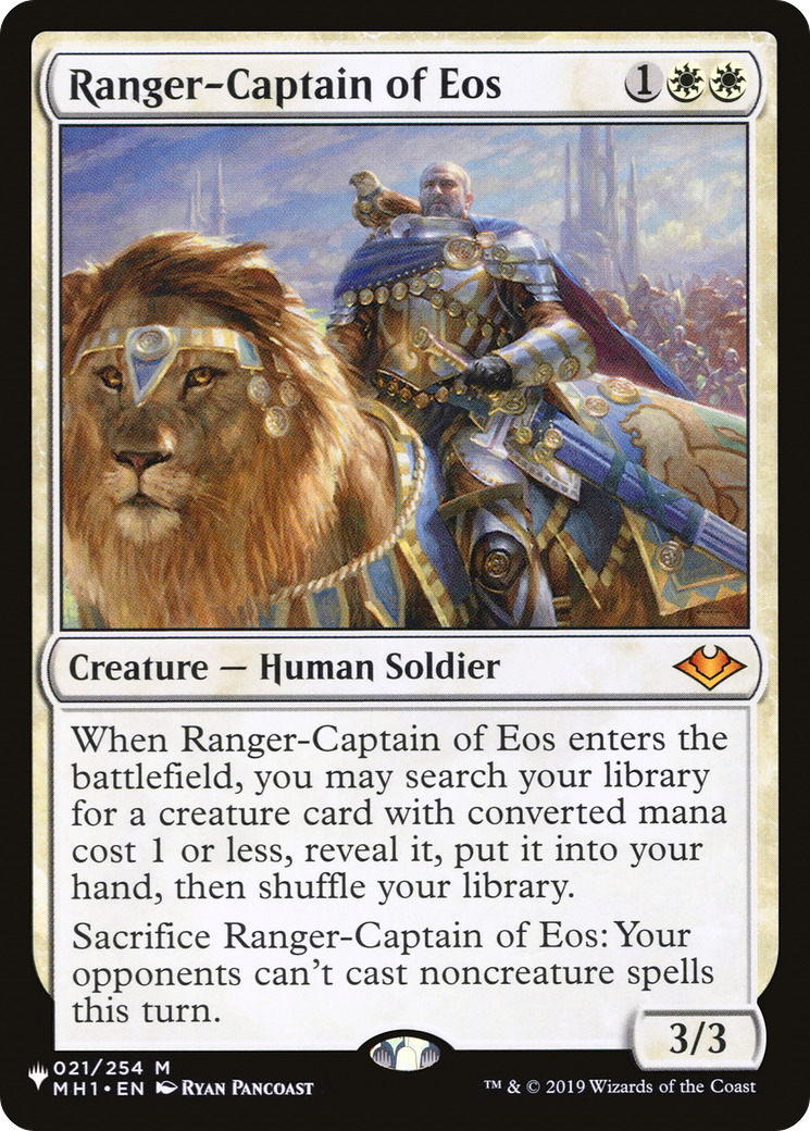 Ranger-Captain of Eos [The List] | Gear Gaming Fayetteville