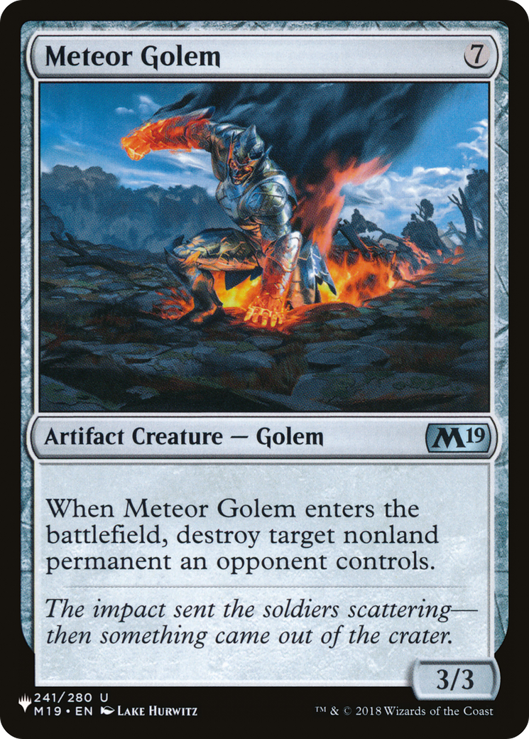 Meteor Golem [Secret Lair: From Cute to Brute] | Gear Gaming Fayetteville