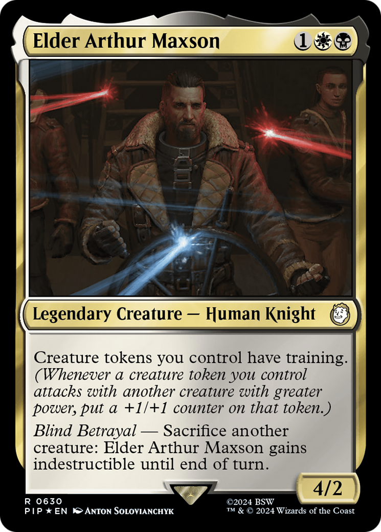 Elder Arthur Maxson (Surge Foil) [Fallout] | Gear Gaming Fayetteville