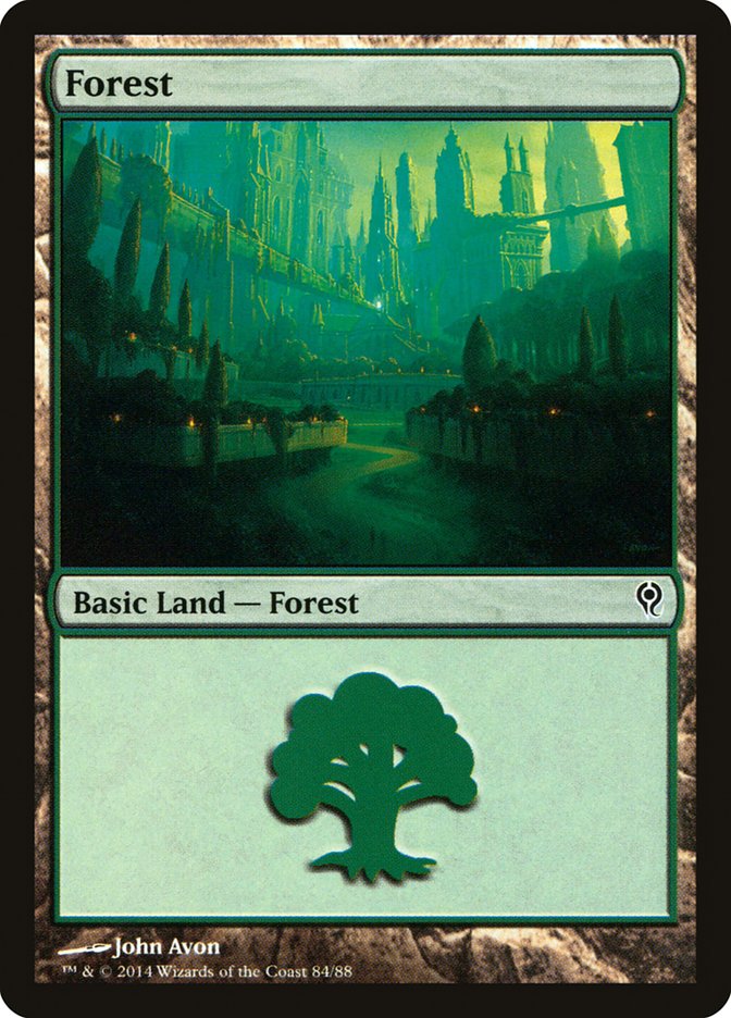 Forest (84) [Duel Decks: Jace vs. Vraska] | Gear Gaming Fayetteville