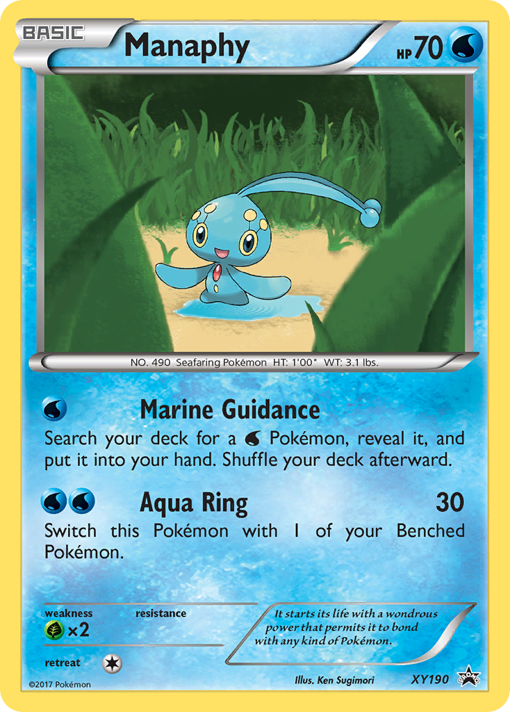 Manaphy (XY190) [XY: Black Star Promos] | Gear Gaming Fayetteville