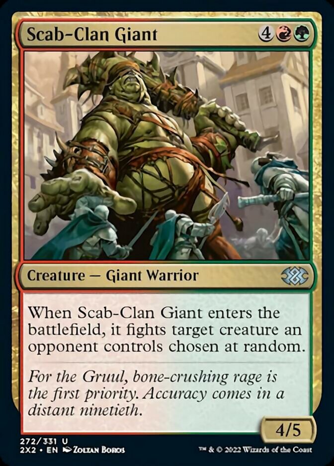 Scab-Clan Giant [Double Masters 2022] | Gear Gaming Fayetteville