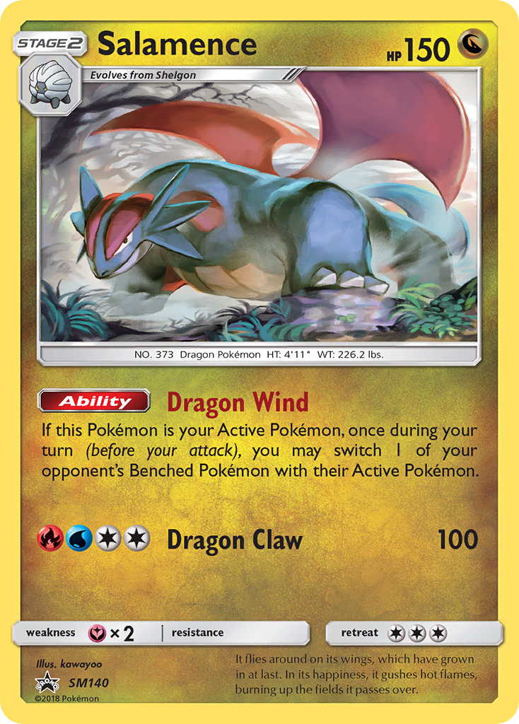 Salamence (SM140) [Sun & Moon: Black Star Promos] | Gear Gaming Fayetteville