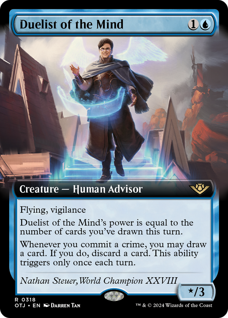 Duelist of the Mind (Extended Art) [Outlaws of Thunder Junction] | Gear Gaming Fayetteville