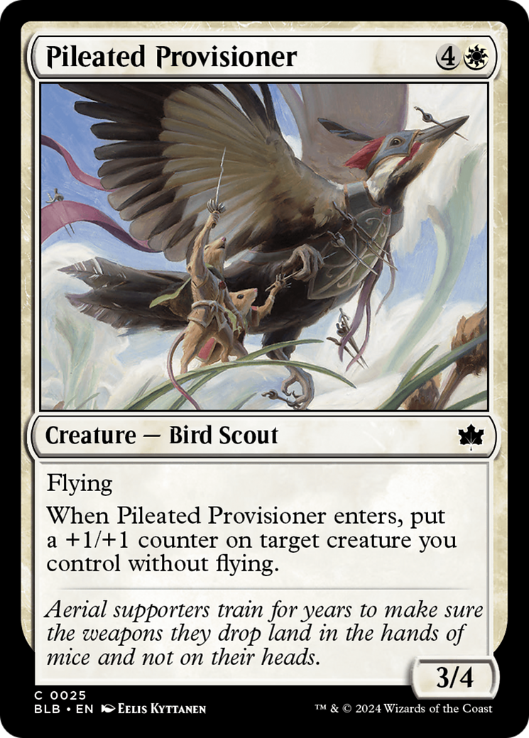 Pileated Provisioner [Bloomburrow] | Gear Gaming Fayetteville