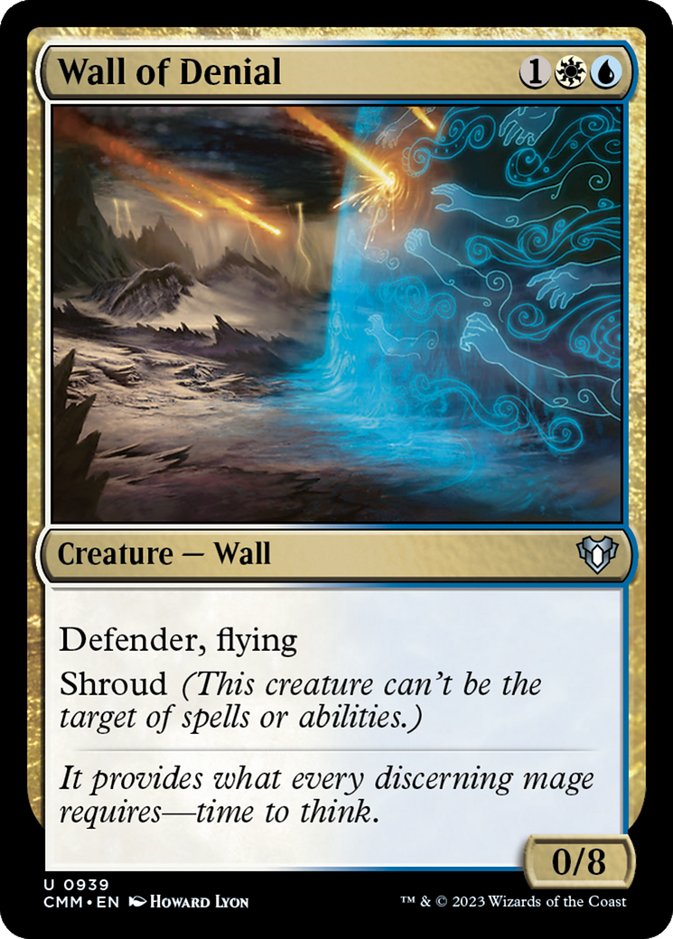 Wall of Denial [Commander Masters] | Gear Gaming Fayetteville