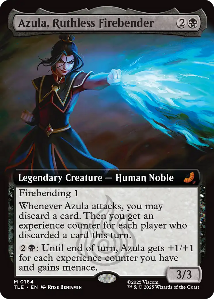 Azula, Ruthless Firebender (Extended Art) [Avatar: The Last Airbender: Eternal-Legal] | Gear Gaming Fayetteville