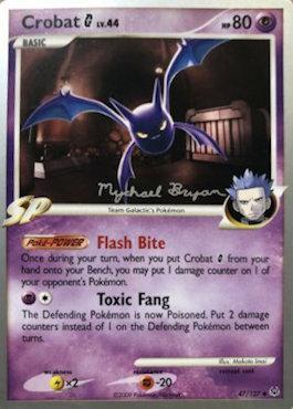 Crobat G LV.44 (47/127) (Happy Luck - Mychael Bryan) [World Championships 2010] | Gear Gaming Fayetteville