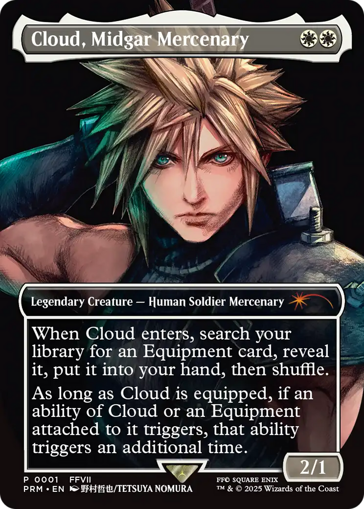 Cloud, Midgar Mercenary [Pro Tour Promos] | Gear Gaming Fayetteville