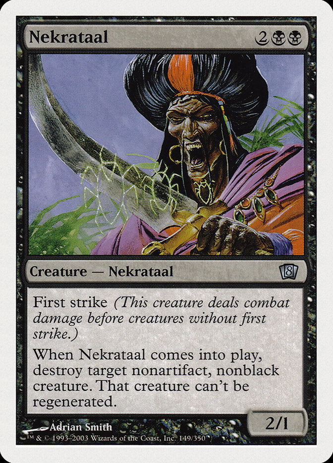 Nekrataal (8th Edition) [Oversize Cards] | Gear Gaming Fayetteville