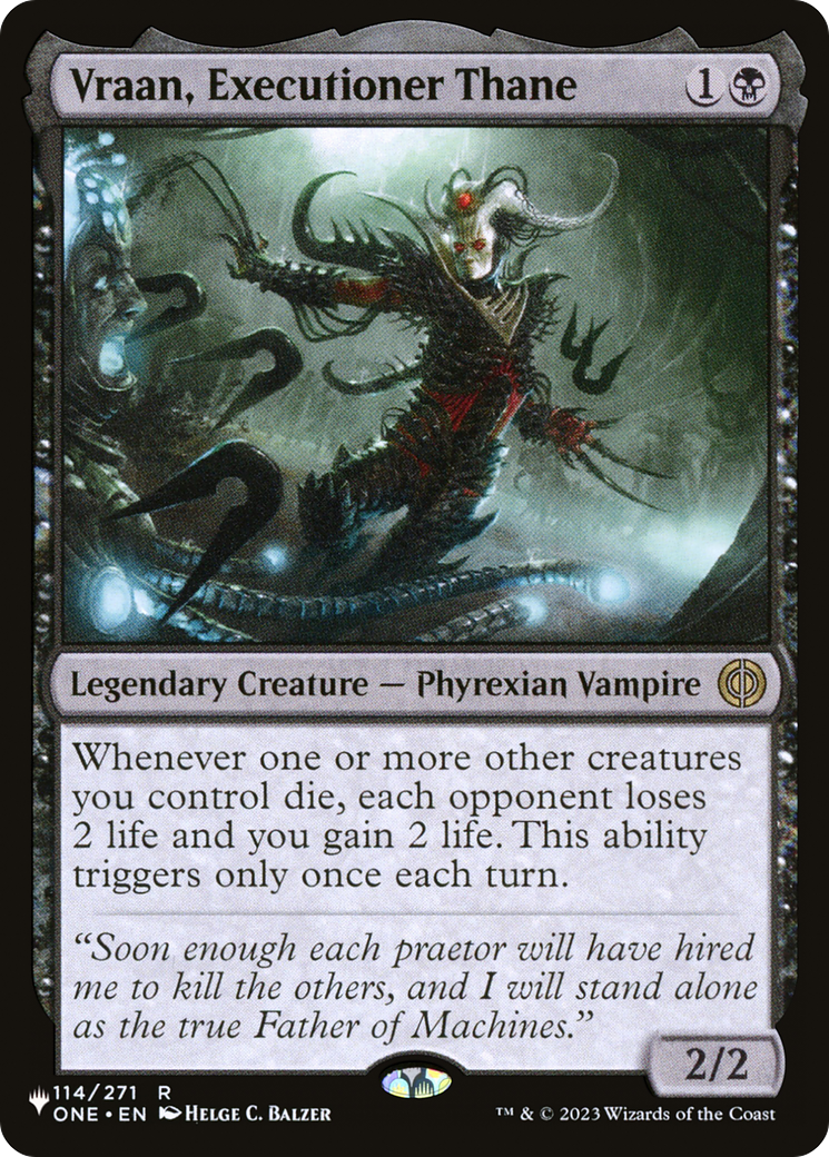 Vraan, Executioner Thane [The List] | Gear Gaming Fayetteville