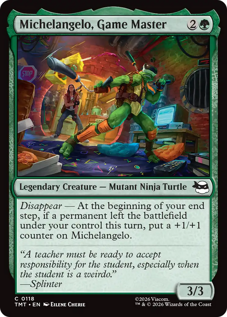 Michelangelo, Game Master [Teenage Mutant Ninja Turtles] | Gear Gaming Fayetteville