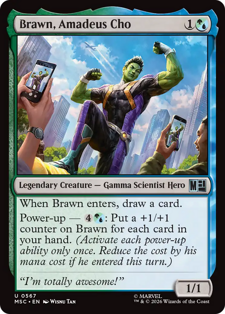 Brawn, Amadeus Cho [Marvel Super Heroes] | Gear Gaming Fayetteville