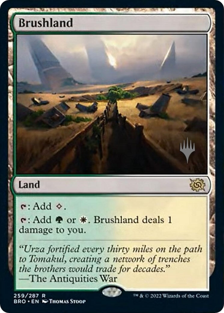 Brushland (Promo Pack) [The Brothers' War Promos] | Gear Gaming Fayetteville