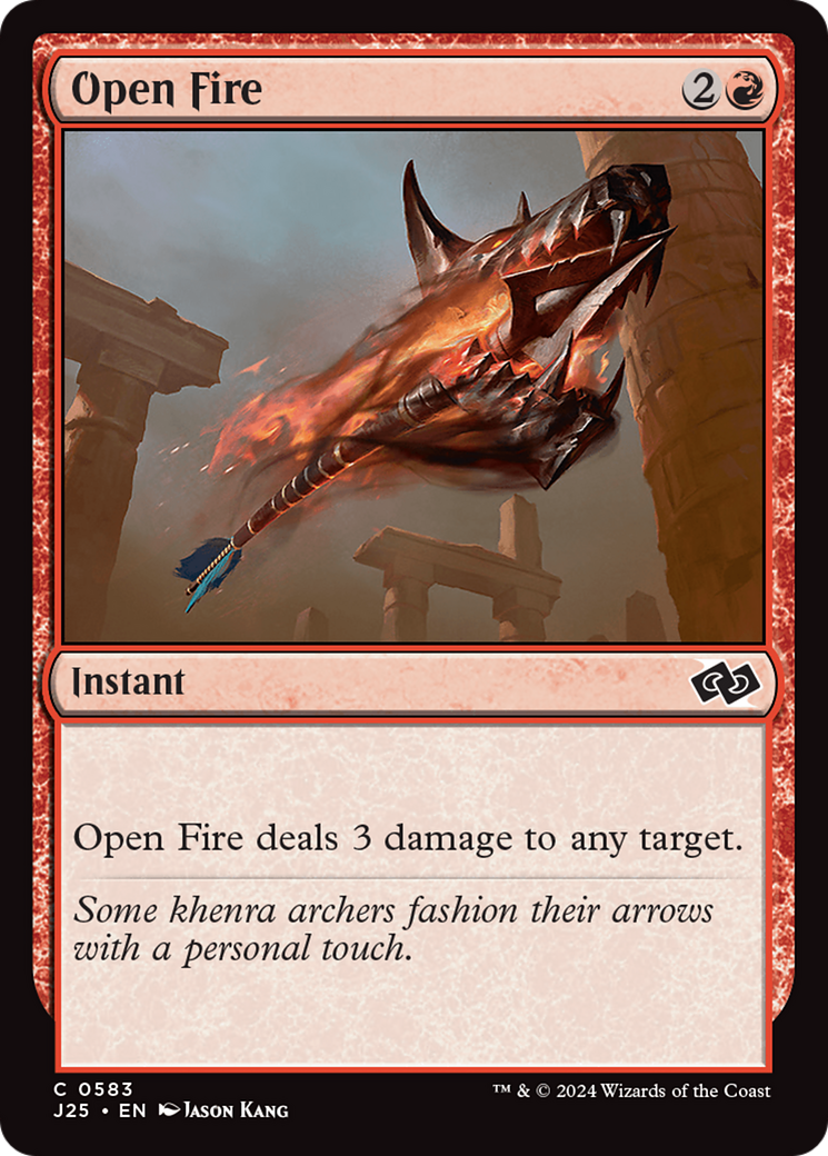 Open Fire [Foundations Jumpstart] | Gear Gaming Fayetteville