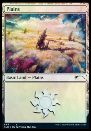 Plains (Enchanted) (544) [Secret Lair Drop Promos] | Gear Gaming Fayetteville